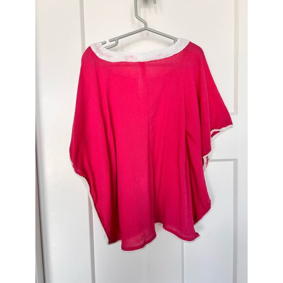 Ruffle Butts tunic dress swimsuit cover up pink girls 4-5t cotton - Picture 6 of 10